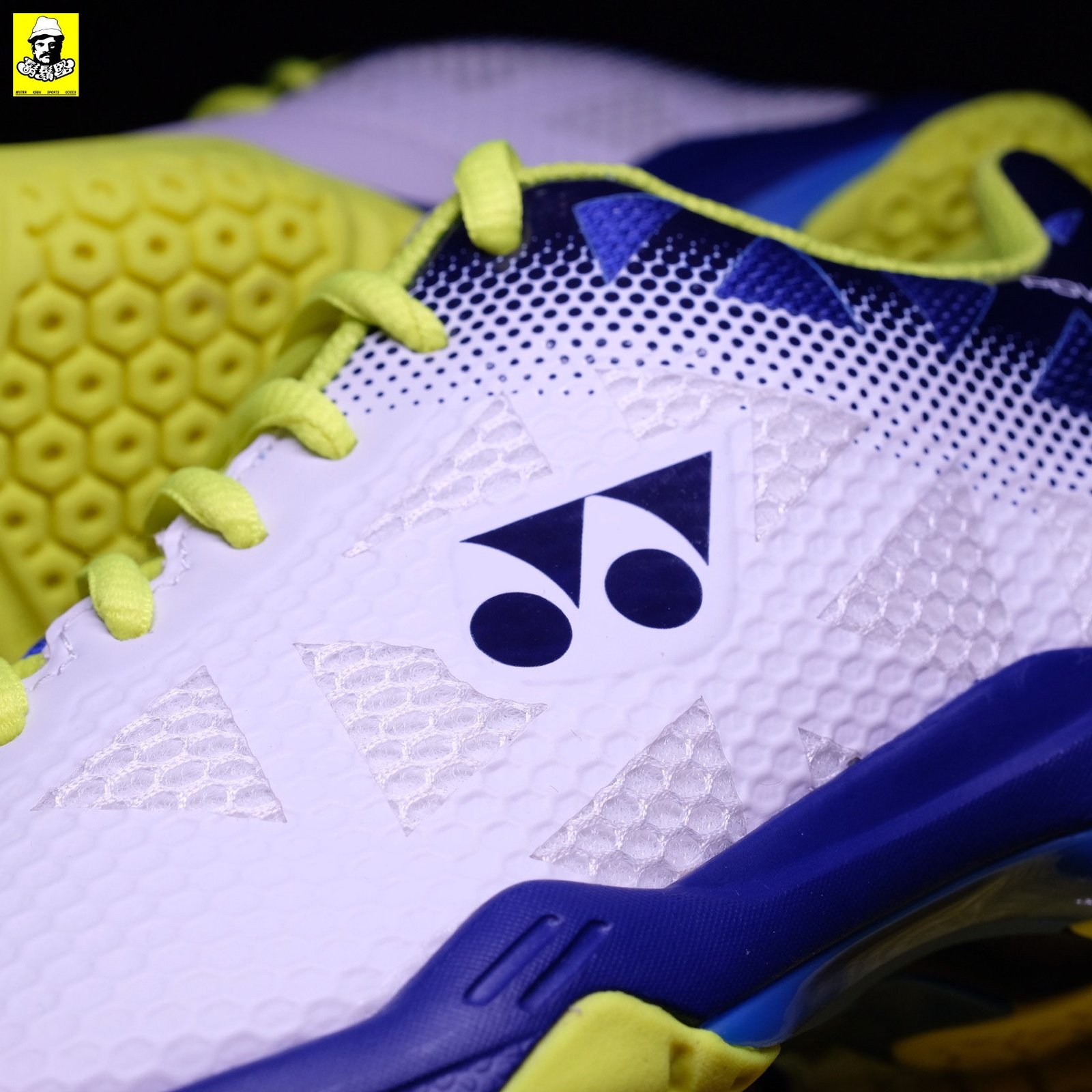 SHB Power cushion 50 Blue/Yellow/White